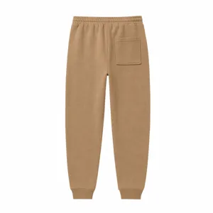 Heren casual zware streetwear joggingbroek sweatpants met achterzak en manchetten.