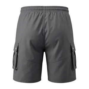 Pantalones cortos cargo de deporte casual de verano para hombre, cordón cómodo ideal.