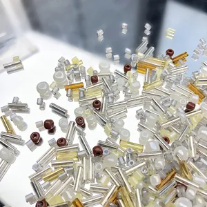 20g di rocaille e perline tubolari miste fai-da-te per braccialetti e collane fatti a mano.