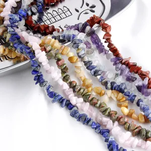 Acrylic Irregular Stone Beads Colorful Pierced DIY Jewelry Accessories For Earrings Necklace Craft Making
