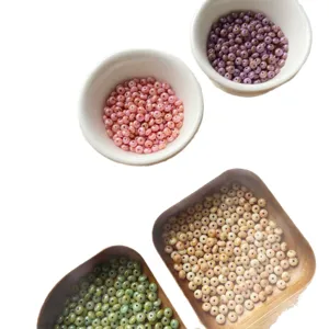 Perline di conteria ceca retrò per bracciali, collane e accessori per gioielli fai-da-te.