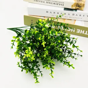 Artificial Eucalyptus Bouquet Plastic Fake Plant Greenery For Home Decor Floral Arrangement Wedding Party Decoration