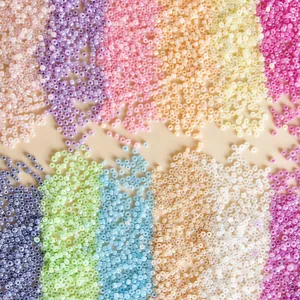 Colorful 3mm jelly seed beads for DIY handmade bracelets necklaces jewelry making supplies