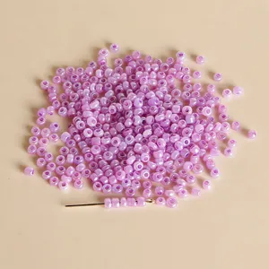 3mm jelly purple seed beads loose beads for DIY handmade bracelet necklace jewelry making
