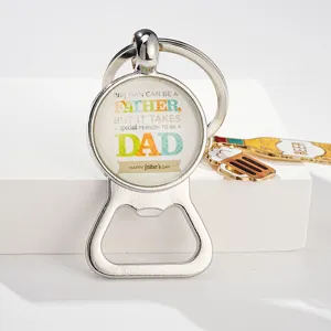 Vatertag Bierflaschenoeffner Metall Schluesselanhuenger Schluesselring Geschenk Top