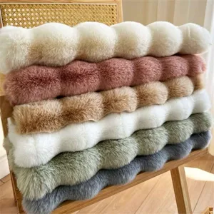 Cozy plush bubble cushion soft fluffy mat living room sofa chair cushion home decor fluffy rug