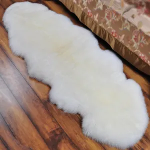 Natural Sheepskin Rug Pure Wool Carpet Fluffy Bedside Mat Nordic Style Floor Mat For Living Room Bedroom Home Decor