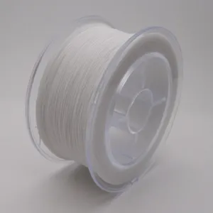 0.3mm Elastisch Kralen Koord Witte Stretch Draad voor DIY Sieraden Armband Maken.