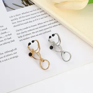 Creative Personalized Doctor Stethoscope Brooch For Medical Professionals Alloy Rhinestone Badge Pin Clothing Accessory Gift