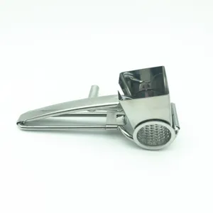 Durable Stainless Steel Rotary Cheese Grater Hand Crank Cheese Shredder Kitchen Tool