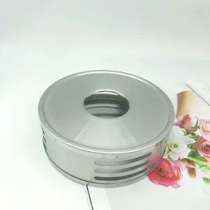 Scaldata Tè in Acciaio Inossidabile Design Alto e Spesso Base Riscaldante per Cucina Casa