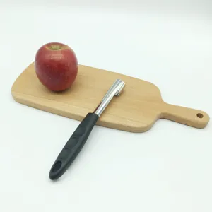 Stainless Steel Apple Corer Fruit Core Remover with PP Plastic Handle Sharp Serrated Blade Kitchen Fruit Tool for Home
