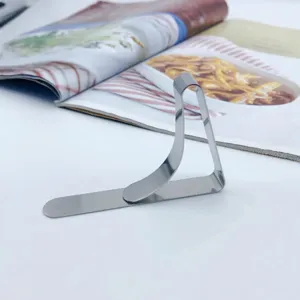 Stainless steel tablecloth clip adjustable table cover holder kitchen tool metal clamp