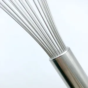 Stainless steel wire whisk 12 inch kitchen manual egg beater baking tool for home cooking.