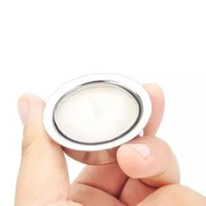 Stainless steel tealight candle holder base for Japanese tea warmer and heating base.