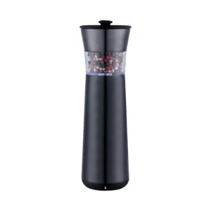 Molinillo de pimienta eléctrico de acero inoxidable sal y especias para cocina herramienta