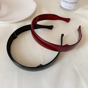 Foldable headband Korean style minimalist solid color hair hoop fashion women hair accessories