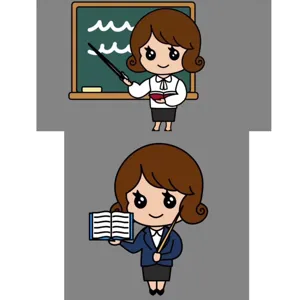 Mode Legierung Karikatur Lehrer Brosche Emaille Handgemalt Professionelle Lehrer Bild Revers Pin Schmuck Geschenk Für Lehrertag Damen