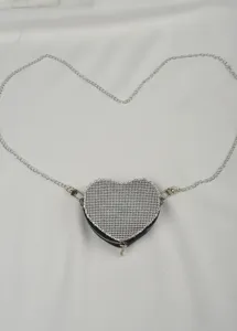Hart strass heuptas metalen ketting body chain mode accessoire voor vrouwen stijl
