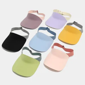 Sommer Anti-UV leerer Top Sonnenhut einfach vielseitig spurlos Outdoor Strandkappe
