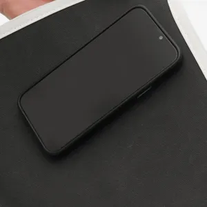 Waterproof phone pouch with secure seal and clear touchscreen design for outdoor use.