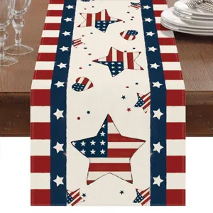 Centro tavola patriottico americano per festa dell'indipendenza e decorazione casa.