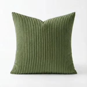 Einfarbig minimalistischer Kord Kissenbezug für Wohnzimmer Sofa Dekoration Heimtextilien