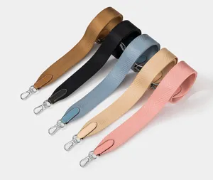 Correa de repuesto universal de nylon tejido ancho para bolsos, elegante y muy duradera.