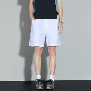Shorts de sport homme loisir ete respirant en coton actif course fitness bermuda