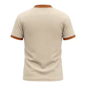 Men waffle knit short sleeve t-shirt back detail, casual contrast color casual top.