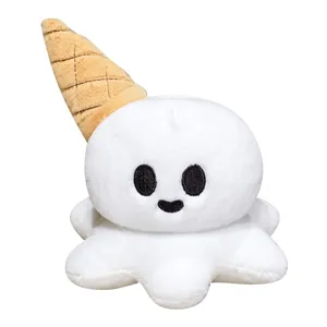 Niedliches Eiscreme Geist Plueschtier Stoffpuppe Halloween Geschenk Kinder Spielzeug