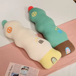 Creative bottle house plush pillow cute soft stuffed toy home decor throw cushion doll