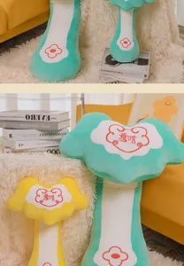 Kreativer chinesischer Ruyi Plüschkissen Heimsofa Kissen und weiche Plüschpuppe Deko