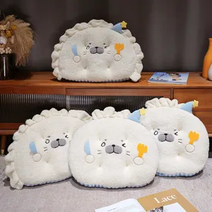 Niedliches Cartoon Robbe Plüsch Kissen Sofa Kissen Tatami Boden Sitzkissen Flauschig