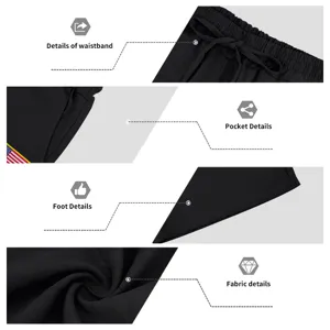 Men's casual shorts detail view showing elastic waistband, pockets, and fine fabric.
