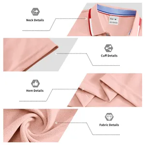 Men solid color short sleeve polo shirt breathable quick dry fabric casual golf top