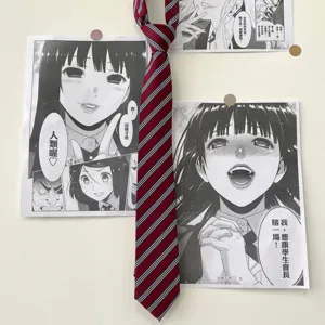 Japanese style JK DK striped necktie uniform red tie school daily cosplay accessory