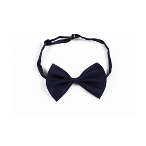 Nœud papillon bleu marine classique pour hommes, sangle réglable avec boucle pour costume.