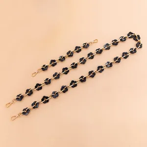 Acrylic flower bag chain strap DIY accessory for stylish handbag decoration replacement parts