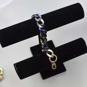 Acrylic and metal chain link detail, perfect for stylish phone cases and chic handbag straps.