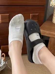 Japanese style bow low cut boat socks for women summer breathable thin cotton socks