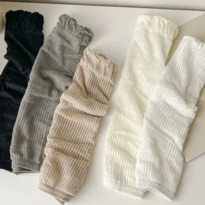 Summer thin knit leg warmers stack socks versatile ballet style sweet women casual wear main display