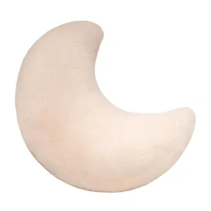 Cute moon plush pillow soft stuffed cushion cozy bedroom sofa decor toy home gift