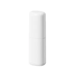 Portable travel toothbrush cup plastic storage container dustproof mouthwash case white