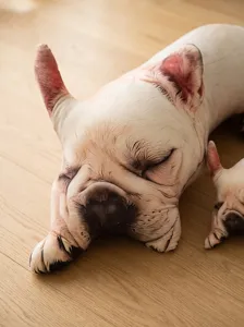 Soft French Bulldog plush pillow and cute puppy toy doll for home and girls room decoration.