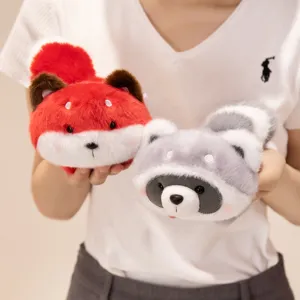 Leuk dier magnetisch pluche speelgoed koelkastmagneet zachte pop voor kinderen thuis