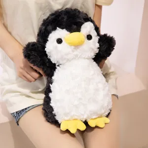 Leuke schattige pinguïn pluche knuffel zachte stoffen pop voor kinderen rustgevend cadeau