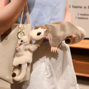 Joli écureuil volant en peluche douce poupée animal en peluche cadeau pour enfant