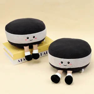 Juguete de Peluche de Bola de Curling Creativo Muñeco de Peluche Suave Lindo Almohada de Dibujos Animados Regalo de Cumpleaños para Niños