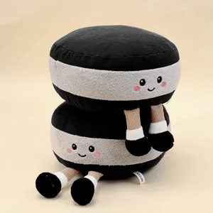 Lindo juguete de peluche piedra de curling simulación deporte suave muñeca regalo cumpleaños